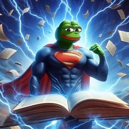 Book Of Super Pepe token logo