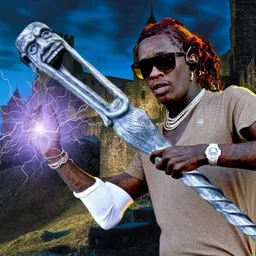 Young Thug wif Wabbajack token logo