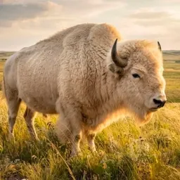 wild white buffalo logo