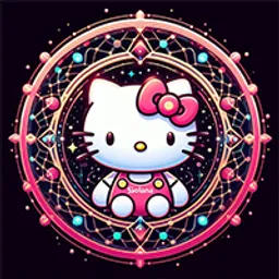 Hello Kitty  token logo