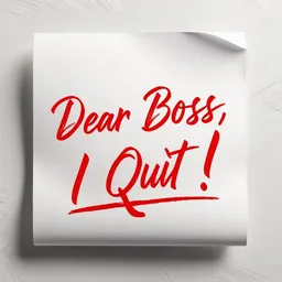 Dear Boss I Quit  token logo