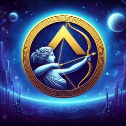 Artemis coin token logo