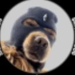 Ski Mask Dog token logo