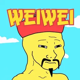 Chinese Wojak token logo