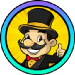 Mr. Monopoly token logo