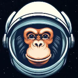 Ham The Astrochimp token logo