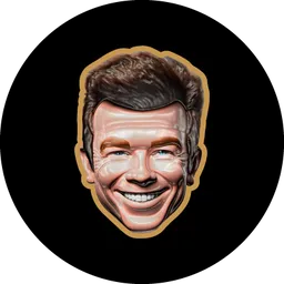 Rickroll token logo