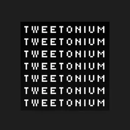 Tweetonium logo