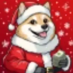 Santa Doge token logo