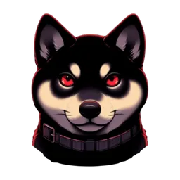 Dark SHIBA token logo