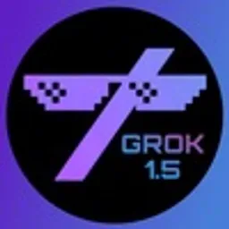 Grok 1.5 token logo