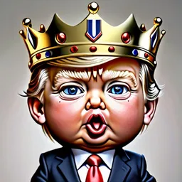 Baby King Donald Trump  token logo