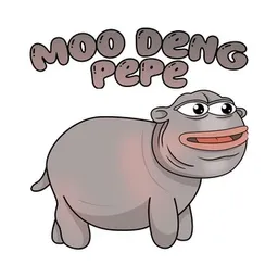 Moo Deng Pepe token logo