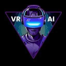 Virtual Reality AI token logo