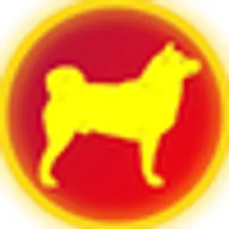 The Golden Dog token logo