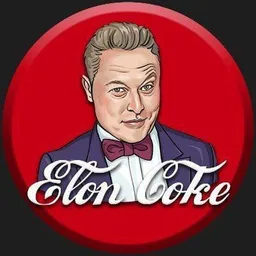 ElonCoke token logo