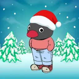 Santa Pengu token logo