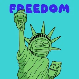 Pepe of Freedom token logo