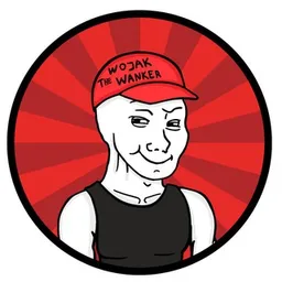 Wojak The Wanker token logo