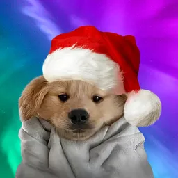 Christmas Dog token logo