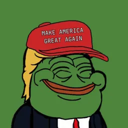 Trump Pepe token logo