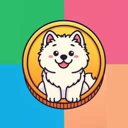 Maya the Samoyed logo