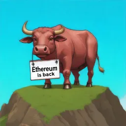 ETHEREUM IS BACK logo