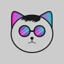 first solana cat meme token logo