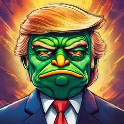 PEPE TRUMP token logo