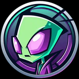 Invader Zim token logo