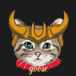 Goose Loki Cat token logo