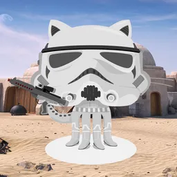 Stormtroopocat token logo