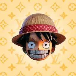 Luffy Vuitton Coin token logo