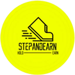 STEP AND EARN token logo