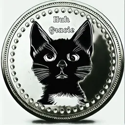 Huh Cat Gracie token logo