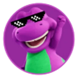 Purple Dinosaur token logo