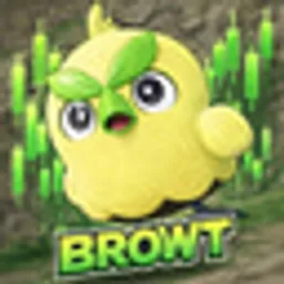 Browt (duolingo bird) logo