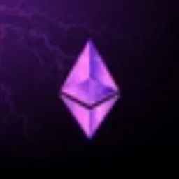 Purple Ethereum token logo