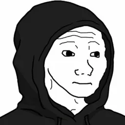 Wojak in Hood logo