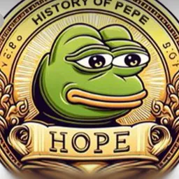 History of Pepe token logo