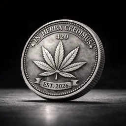 In Herba Credimus logo