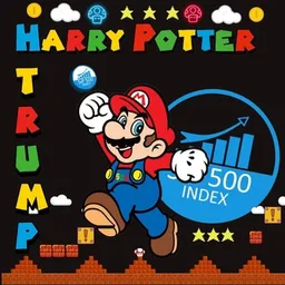 HarryPotterTrumpMario500Inu token logo