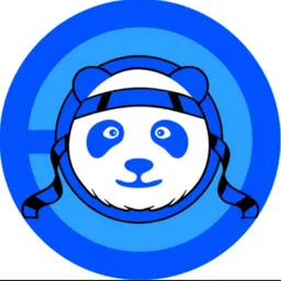 Based Panda token logo