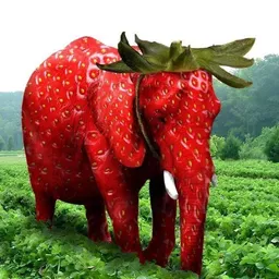 Real Strawberry Elephant token logo