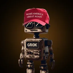 TRUMP GROK token logo