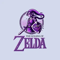 The Solana of Zelda token logo