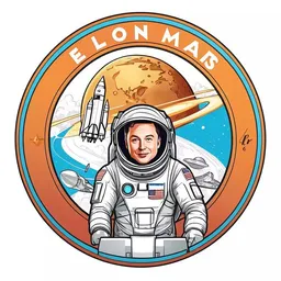 Elon Mars token logo