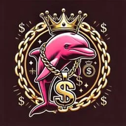 RichPinkDolphin token logo