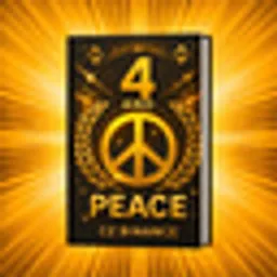 4 and Peace logo
