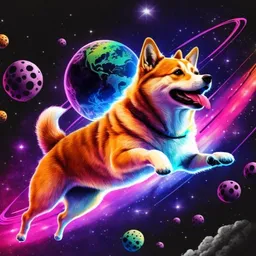 SPACE DOGE token logo